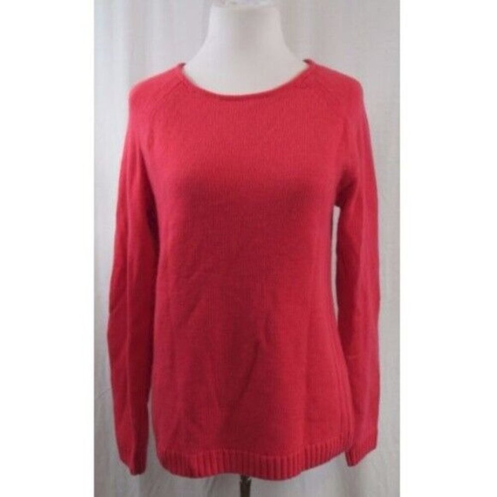 J Crew Scoop Neck Raglan Merino Wool Blend Sweater S - Picture 1 of 5